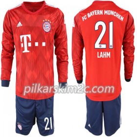 Koszulka Bayern Monachium Lahm 21 Dziecięca Główna 2018-2019 - Koszulki Piłkarskie(L/S)